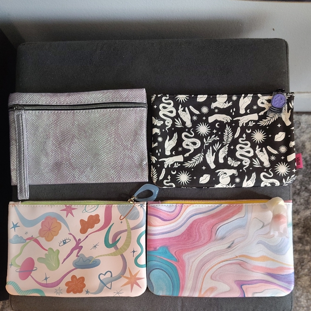Ipsy Set of Four Pouches